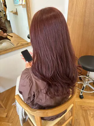 ロング カラー 武田美空🐇 ヘアアレンジ/カラーのヘアスタイル