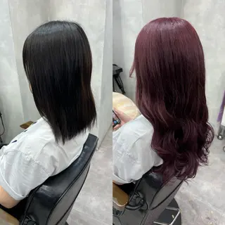 ロング カラー ヘアアレンジ ar+ ❤︎ maiのヘアスタイル