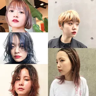 ショート カラー 🎨ショートの神様 /神評価🎨原田公祐のヘアスタイル