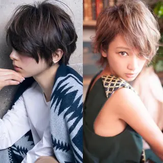 ショート 髪質改善くすみカラー 🍀/石川大輔のヘアスタイル