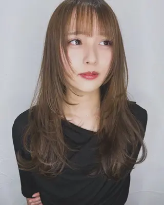 ロング 剣持友希/高崎 /ディレクターのヘアスタイル