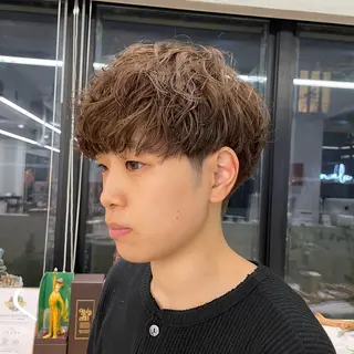 パーマ メンズ 【ブリーチ特化】 イマダナツミのヘアスタイル