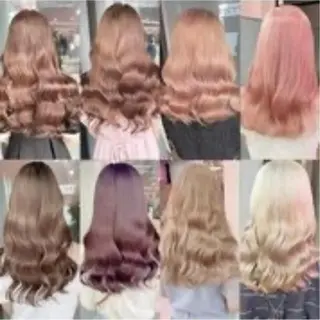 ミディアム ❄️💛エクステ ブリーチ❄️yukiのヘアスタイル