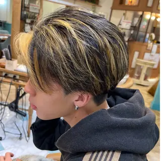 カラー メンズ Lond   ange池袋所属・メンズ特化美容師✂️ 和野瑛怜菜のヘアスタイル
