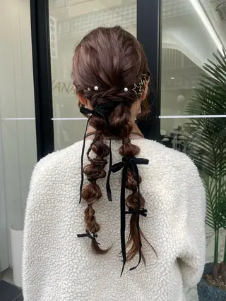 ヘアアレンジ Hiroka / NANAのヘアスタイル