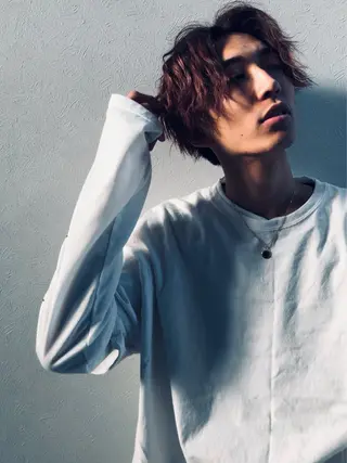 カラー パーマ メンズ ifh iizuka 高橋庸太のヘアスタイル