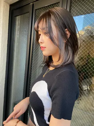 ミディアム カラー パーマ ヘアアレンジ メンズ キッズ ネイル マツエク・マツパ アイブロウ foi. フォワ所属・🇰🇷韓国トレンド ヘア🇰🇷高田のヘアスタイル