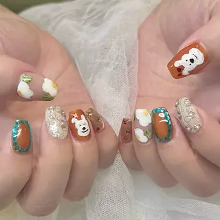 ネイル 新井 ひなののネイルデザイン