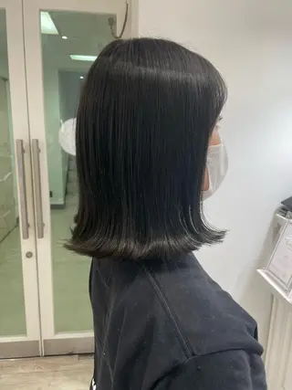 ミディアム カラー HARUKA韓国ヘア /Luana梅田のヘアスタイル