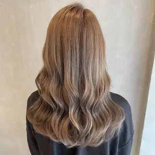 ロング カラー FERIA梅田🖤 透明感カラー🎀のヘアスタイル