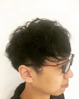 パーマ メンズ 迫 祐太のヘアスタイル