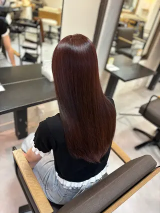 ロング カラー ACCOLE Yuzuのヘアスタイル