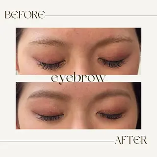 アイブロウ ハイトーン/暖色/ 眉/メイク/Rinaのヘアスタイル