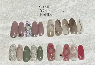ネイル ネイルスタジオ シェイクユアハンズのネイルデザイン