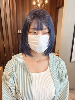 ミディアム 具志 正太のヘアスタイル