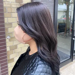 ロング 透明感カラー 【問屋町】moe🪿のヘアスタイル