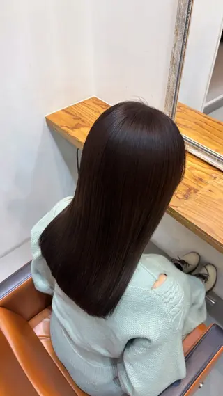 セミロング カラー navile harajuku (ネイヴィル)原宿所属・Misaki 🍒のヘアスタイル