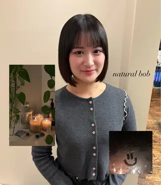 ショート 【ボブ.髪質改善. カラー】midoのヘアスタイル