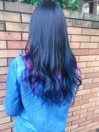 ミディアム カラー 透明感カラー特化型 NAOKIのヘアスタイル