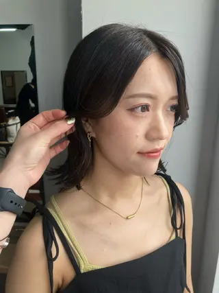 ミディアム パーマ loty hair design所属・SEIRA🤍 レイヤーカットのヘアスタイル