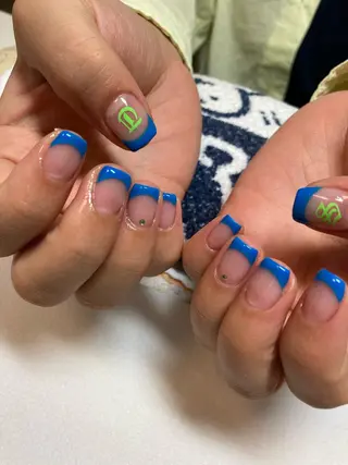 ネイル rukianail 新里のネイルデザイン