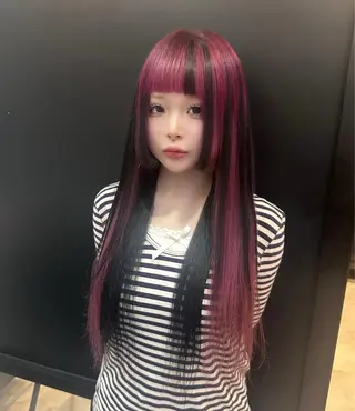 カラー 🍓♡りん♡ 🍓のヘアスタイル