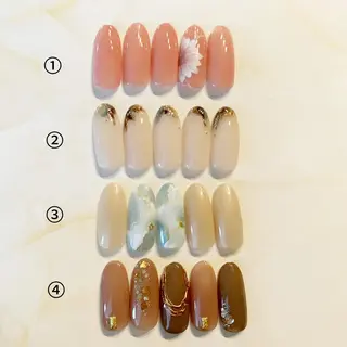 ネイル mon bijou 坪井のネイルデザイン