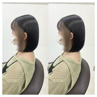 ショート カラー 村山 茉衣のヘアスタイル
