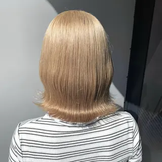 カラー 海外風ブリーチなし 🫒Rion🫒🩶のヘアスタイル