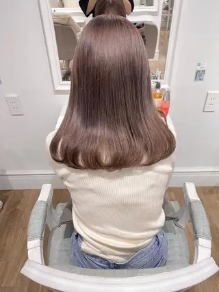 カラー 🌷柔らかクリーミー 🤍kirari🌷のヘアスタイル