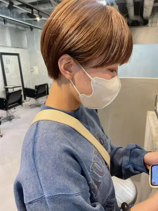 ショート ヤマモト マイのヘアスタイル