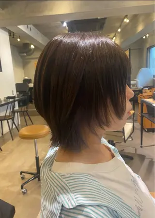 ショート ‪‪❤︎‬韓国レイヤ ー❤︎/saraのヘアスタイル