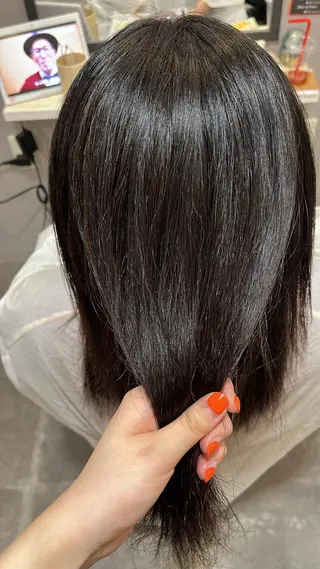 パーマ ノンダメージサロン まつうらるなのヘアスタイル