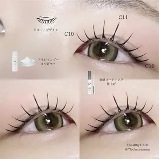 マツエク・マツパ Stella 谷澤のマツエク・マツパデザイン