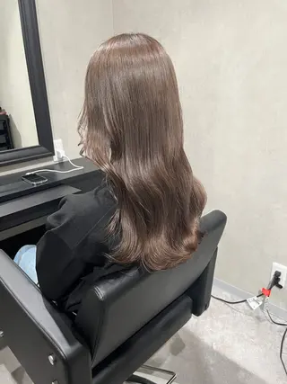 セミロング ace share salon所属・Yurina 💖透明感カラー💖のヘアスタイル