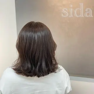 ミディアム カラー sida西院店/ 西村真夜のヘアスタイル