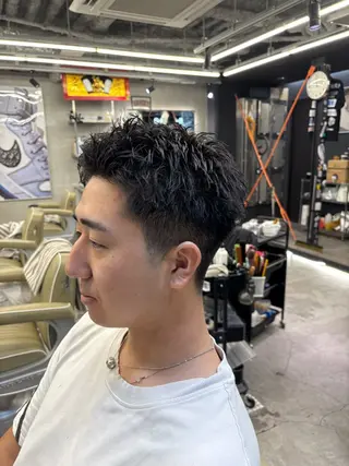 メンズ damdee tokyo北千住店所属・メンズ北千住 フェードしゅんのヘアスタイル