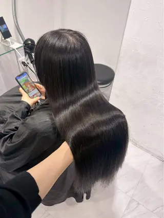 ロング カラー junya/暖色系/ 髪質改善/カラーのヘアスタイル