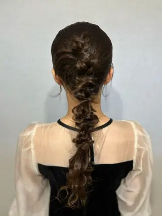 ヘアアレンジ hair salon【クラン】のヘアスタイル