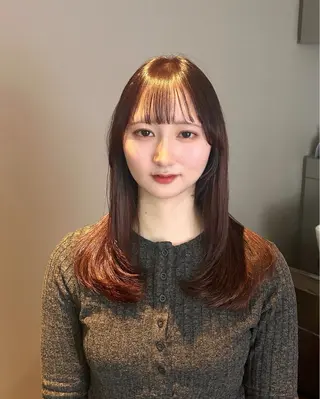 ロング カラー OPS  hair 西新店所属・藤本 航大のヘアスタイル