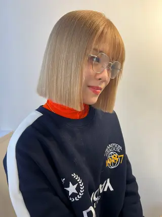 ショート 村上 綾音のヘアスタイル
