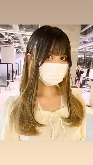ロング カラー 浦和美容室 スタイリスト🌼ゆきのヘアスタイル