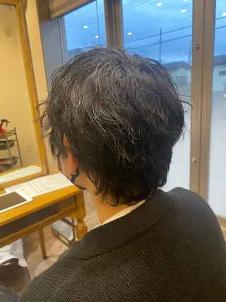 パーマ メンズ 美容室Limb所属・髪質改善/縮毛/小林 水葵のヘアスタイル