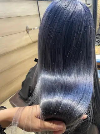 ロング カラー youres hair 髪質改善トリートメント&ヘッドスパ  新宿三丁目店【ユアーズヘア】所属・🦋透明感カラー 👑NODOKA🦋のヘアスタイル