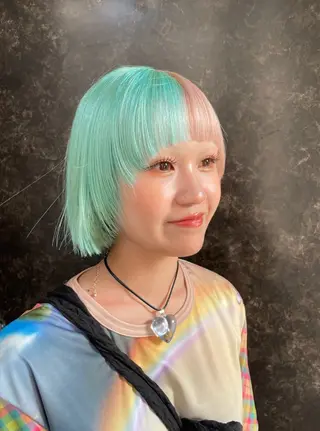 ショート カラー Riri /ブリーチのヘアスタイル