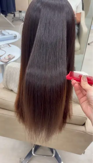 縮毛矯正/髪質改善 ️カラー️🫧つばさのヘアスタイル