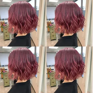 ミディアム カラー 透明感カラー特化型 NAOKIのヘアスタイル