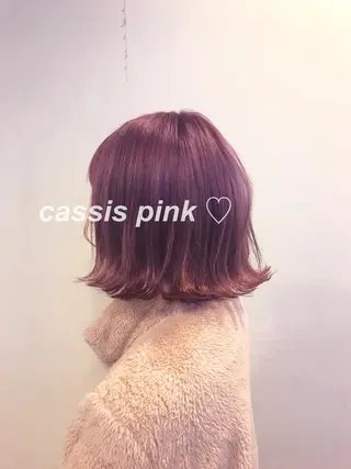 ショート カラー 池袋/透明感カラー 🎀Yuri🎀のヘアスタイル