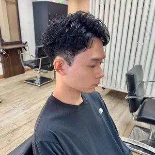 ショート パーマ メンズ 【池袋/スパイキー ショート】ⓝⓘⓜⓤのヘアスタイル