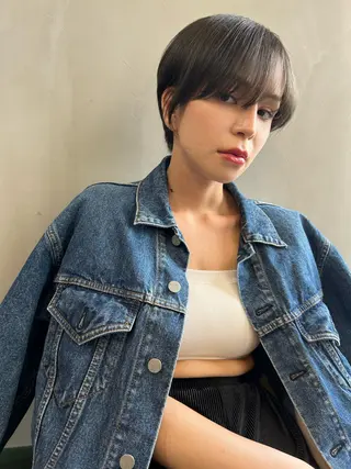 ショート ショート/ボブ専門 宮脇美奈/南船場のヘアスタイル